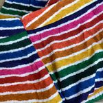 Farm Rio Anthropologie Rainbow Pants Womens Large Muilticolor Striped Jogger Photo 7