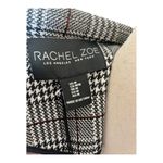 Rachel Zoe Brand New Knit Black and White Plaid Open Blazer Size M Photo 5