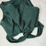 Aerie Offline Green Shine Knotted Crop Top Photo 5