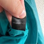 Lafayette 148  New York Women’s Teal 100% Leather Zipper Jacket Size 2‎ Photo 11