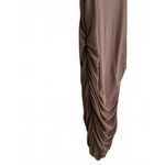 BP Ruched Mesh Body-Con Mini Dress Medium Brown Taupe NWT Medium Photo 7