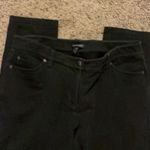 Eileen Fisher black skinny jeans size 10 Photo 4