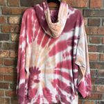 American Eagle womens ahh-mazingly soft jegging fit tie dye hoodie pink M Photo 1