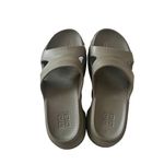 Givenchy  Olive Green Marshmallow Slides Sandals Size 41 / 11 Photo 2