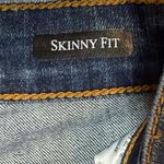 Judy Blue  Distressed Skinny Fit Jeans with Red Details, sz 9 Photo 3