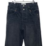 Reformation  Cary Wide Leg Jeans Women’s 28 Faded Black High Rise Slouchy Chic Photo 2