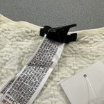 Forever 21 NWT Knit Top Shirt L Women Cream Short Sleeve Knit Cropped Cami Photo 5