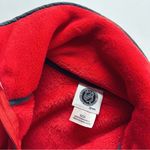 NHL Blackhawks Red Half Zip Sweatshirt Women Small Photo 2