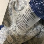 Paparazzi Jean  Stripe navy blue button front dress size m Photo 8