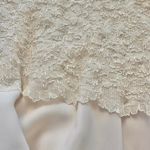 VTG Vintage Petite Wedding dress with shoulder pads White Size 10 Photo 6