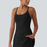 Halara  Backless Active Softlyzero™ Plush Dress Easy Peezy Edition Photo 0