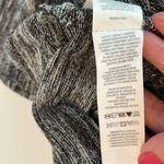 Primark gray marled heather cowl neck batwing sleeve boxy sweater top Size M Photo 8