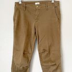 MOTHER Misfit Crop Moss Zipper Pants 27 Photo 1