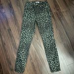 Good American  good waist crop animal print 2/26 Photo 1