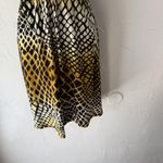 Pretty Young Thing Dress Y2k Small Sleeveless V Neck Babydoll Going Out Retro Yellow Photo 2