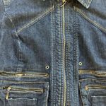 Ideology Vintage Dark Wash Denim Jean Jacket  Photo 1