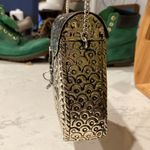 From St Xavier Riley Clutch silver tooled metal bag sold out on revolve Photo 2