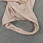 Show Me Your Mumu Pink Sparkle Ruffle Bodysuit Women's X-Small Cold Shoulder Photo 5