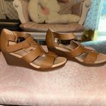 Dr. Scholls Dr. Scholl’s Women’s Barton Wedge Tan Sandals - Size 8 Photo 1