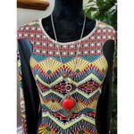 Boutique Ktoo Women Polyester Long Sleeve Round Neck Knee Length Dress Size L Size L Photo 1