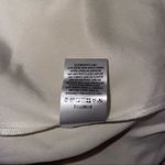 Silk Cutout Maxi Dress White Size L Photo 6