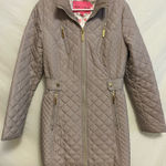 Betsey Johnson  Mimi Quilt Zip Front Jacket Size Medium‎ Photo 0