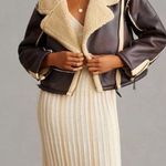 Anthropologie Leather and Sherpa Jacket Photo 0
