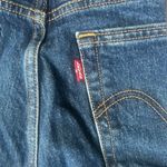 Levi Strauss & CO. LEVI'S Women's Wedgie Straight Button Fly Jeans With Raw Hem Size 27 | EUC Photo 7