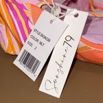 Sunshine 79 women’s size 2 multi Plunge Mio One Piece Swimsuit removable pads Pink Photo 6