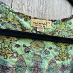 One World ‎ Women’s Petite Small Fairy Boho Printed 3/4 Sleeve Peasant Blouse Photo 4