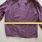 Eileen Fisher  / Pleated Silk Open Front Long Sleeve Cardigan Jacket / size small Photo 3