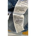 Levi's  Women Small Puff Sleeve Zaida Sculptural Denim Blouse Western Boho Photo 6