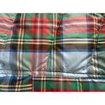 Lands' End Women's Blue Down Filled Plaid Turtleneck Puffer Vest S (6-8) (b20) Photo 6