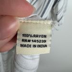 Sim & Sam  Womens Tie‎ Waist Striped Blouse Sz XL | Coastal Grandma Lightweight Photo 12