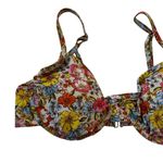 Romwe Multicolor Floral Padded Underwired Bikini Top Women SIze Medium | 66-11 Photo 4
