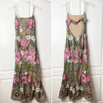 Elliatt NWOT  Mesmerize Floral Sequin Maxi Dress Size Small Photo 4