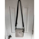 Coach leather white crossbody bag authentic with adjustable black strap Photo 1