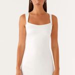 Peppermayo  Odette Satin Mini Dress White Photo 1
