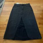 joe's jeans Black Denim Midi Skirt Size 30 Photo 0