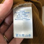 Boden Crewneck 3/4 Sleeve Mustard Brown Dress Photo 5