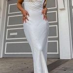 Princess Polly White Maxi Dress Photo 0