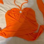 Halter Top Orange Photo 2