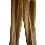 Pendleton Vintage  Dress Pants Trousers 100% Virgin Wool 90s Pleated Tan 6P 28x29 Photo 0