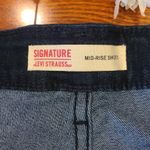 Signature Levi Strauss Midrise Shorts Size 26 Photo 3