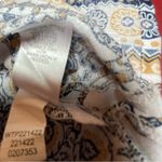 J Jill Linen womans PS Elephant Print Sleeveless Tunic Top Coastal Boho Tank Blue Size undefined Photo 5