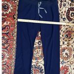 FIGS Women’s Technical Collection Blue Pull On Straight Leg Nursing Pants Size L Photo 3
