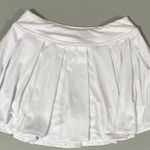 Ideology White Pleated Swim-Skirt Bathing Suit Beach Bikini Swimsuit Swimwear Bottoms Size M 🤍 Photo 3