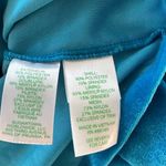 Lilly Pulitzer  Luxletic Cassis Velvet Bra Tank Teal Bay Size L NEW Photo 6