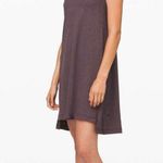 Lululemon Gone For The Week Heathered Antique Bark Swing Dress Small Athleisure Photo 7
