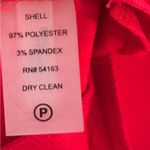 Calvin Klein NWT CK red scuba dress Photo 7